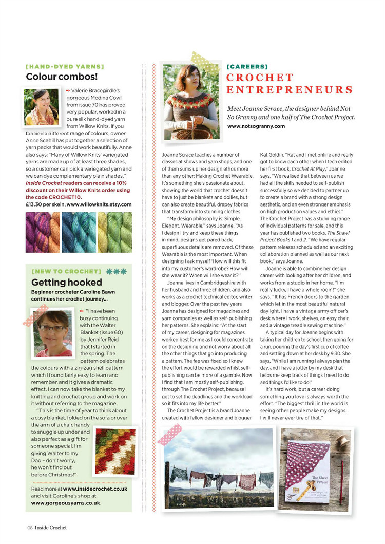 Inside Crochet Issue 72 2015 - 輕描淡寫 - 輕描淡寫