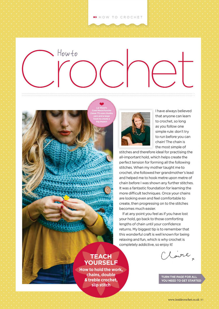 Inside Crochet Issue 72 2015 - 輕描淡寫 - 輕描淡寫