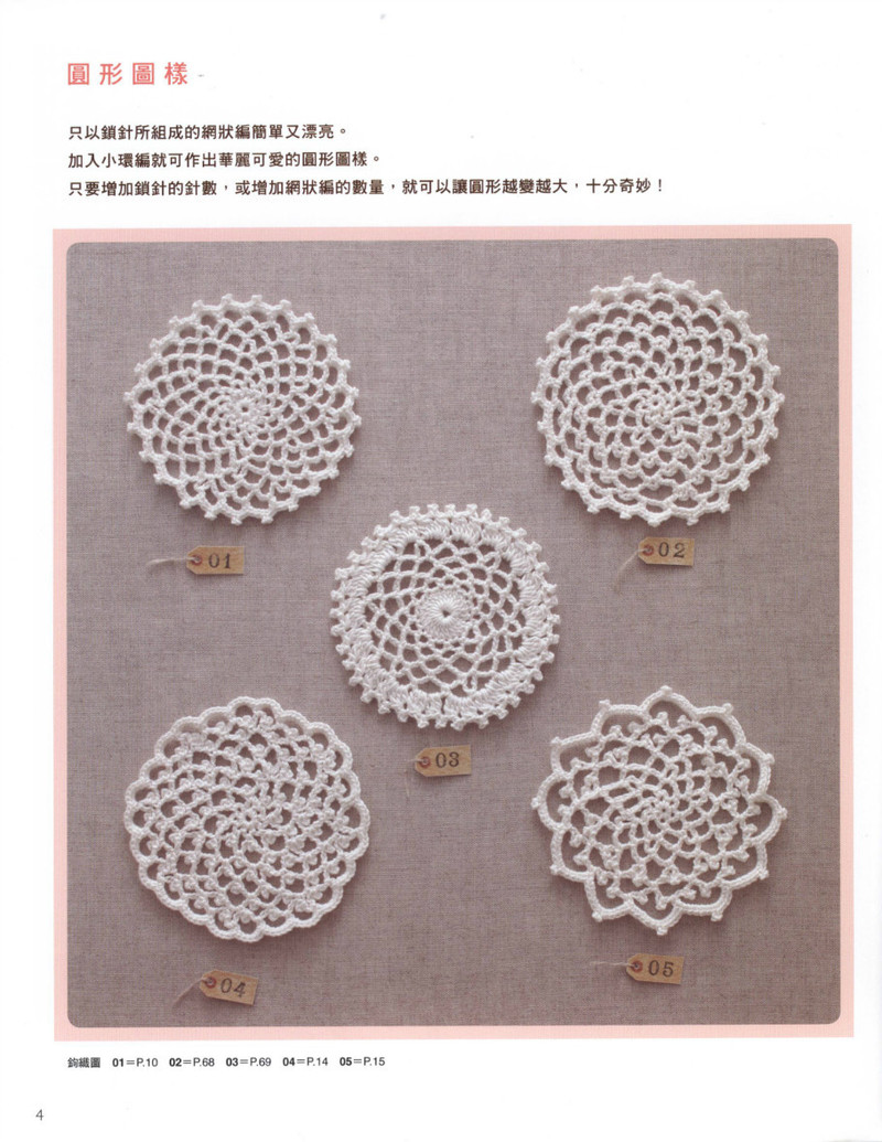 Crochet Lace Floral Applique 2011 - 紫蘇 - 紫蘇的博客