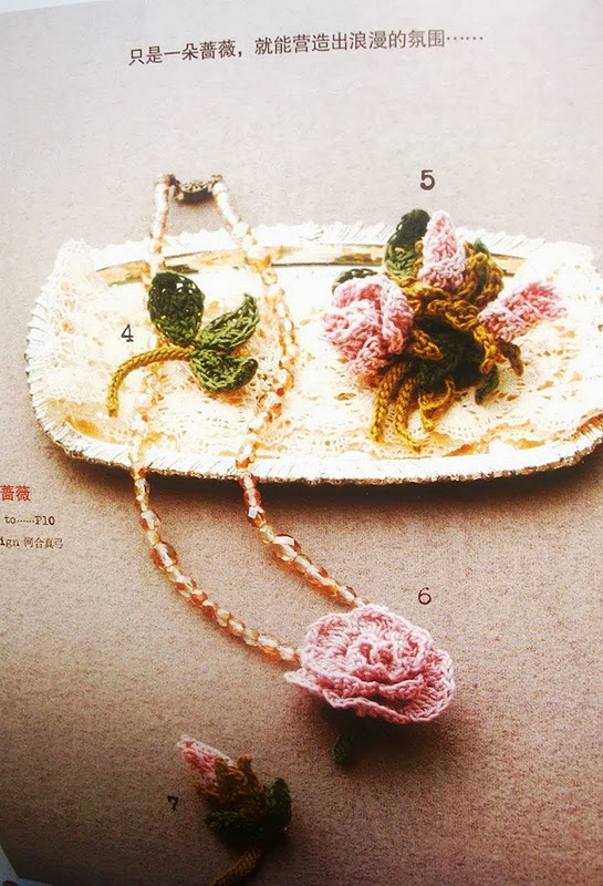 鉤針花朵100種 - 編織幸福 - 編織幸福的博客