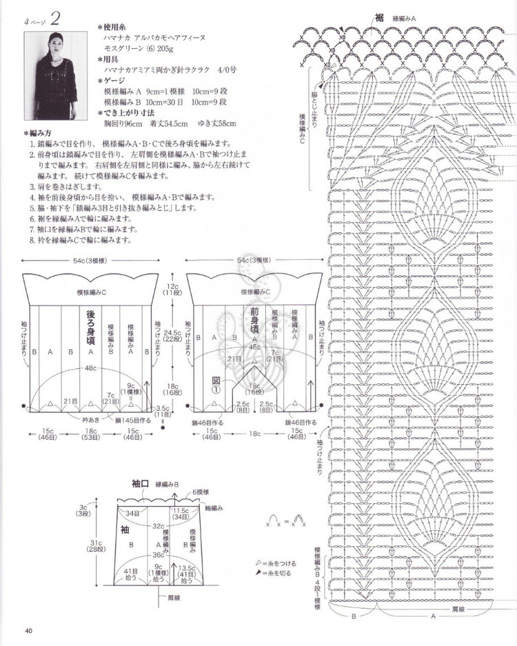 【轉(zhuǎn)載】パィナツプル模樣の大人のニツトno.3656 夏春鉤編書 - 荷塘秀色 - 茶之韻