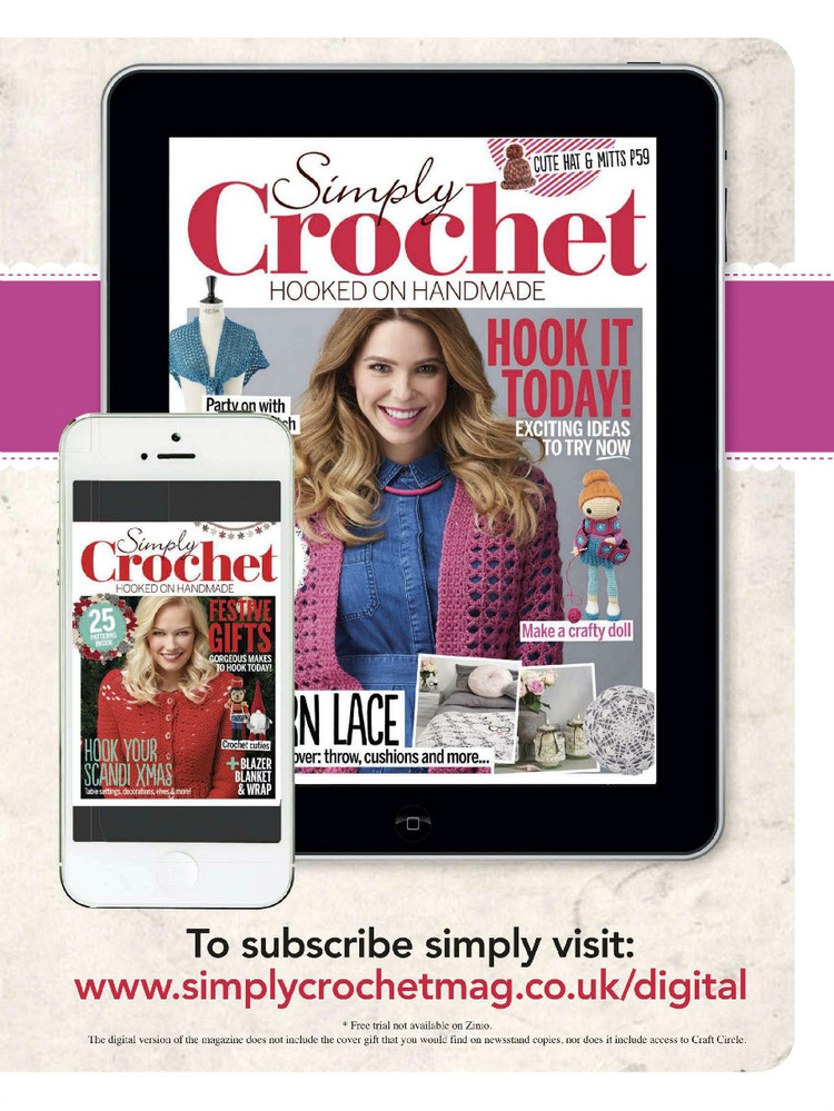 Simply Crochet Issue 39 - 輕描淡寫 - 輕描淡寫