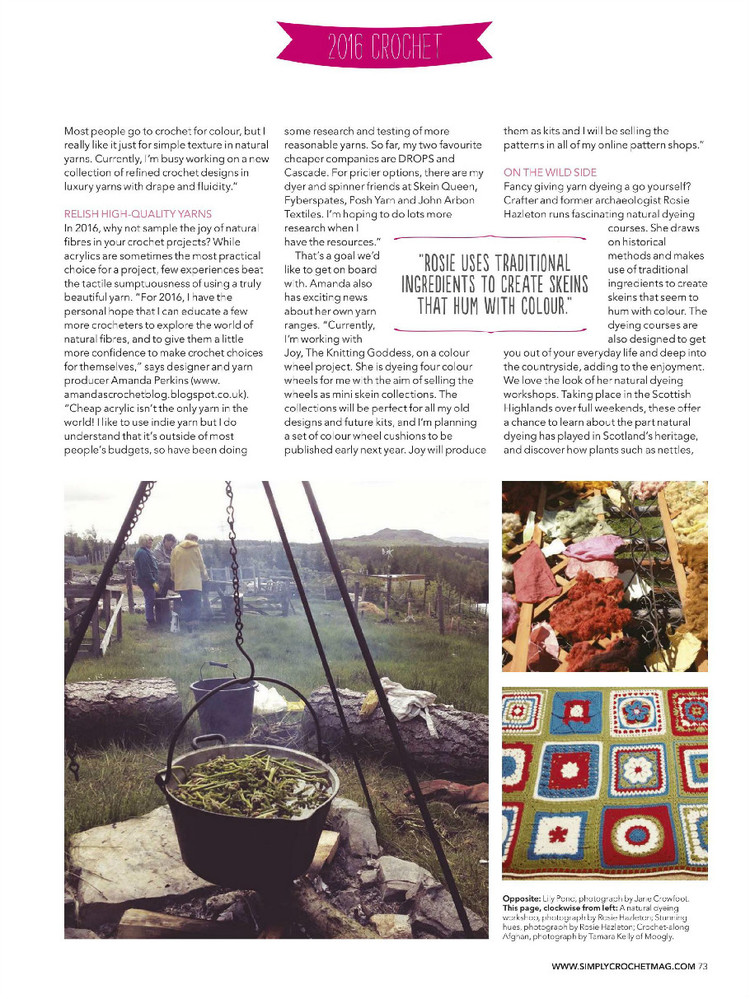 Simply Crochet Issue 39 - 輕描淡寫 - 輕描淡寫