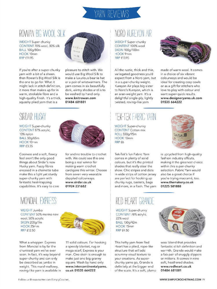 Simply Crochet Issue 39 - 輕描淡寫 - 輕描淡寫