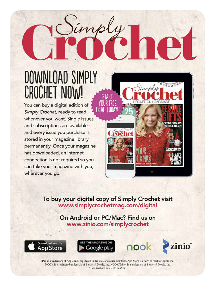 Simply Crochet Issue 39 - 輕描淡寫 - 輕描淡寫