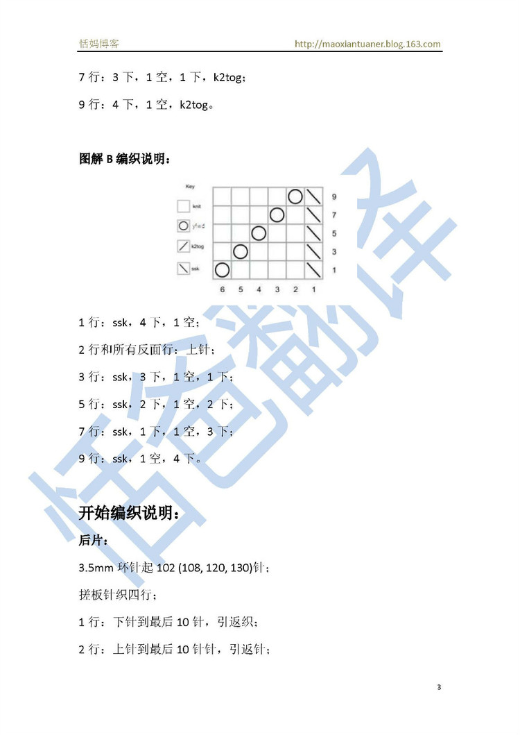 藍蓮花 - 恬媽毛線團兒 - 恬媽毛線團兒