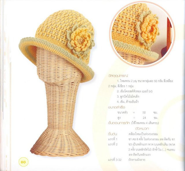 Crochet 鉤織帽子 - 壹一 - 壹一的博客