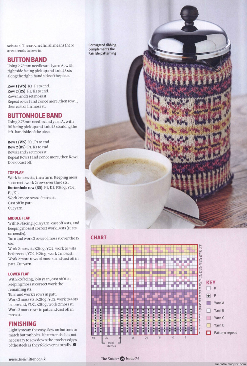 The Knitter Issue 74 去廣告 - 舒舒 - 舒舒編譯館