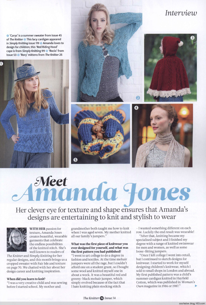 The Knitter Issue 74 去廣告 - 舒舒 - 舒舒編譯館