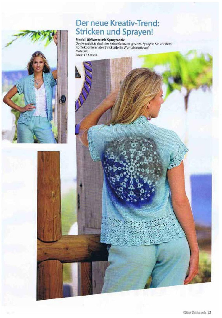 Online Stricktrends №43 2016 - 輕描淡寫(xiě) - 輕描淡寫(xiě)