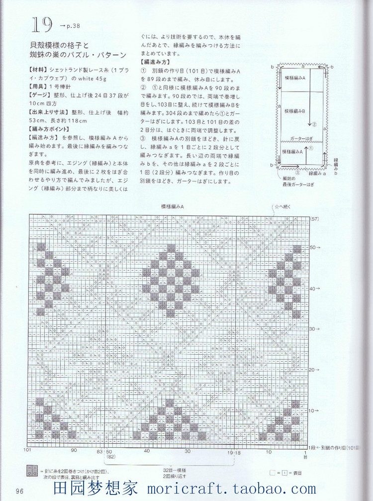 設(shè)得蘭少女系列棒針蕾絲編織 日本嶋田 俊之 - 壹一 - 壹一的博客