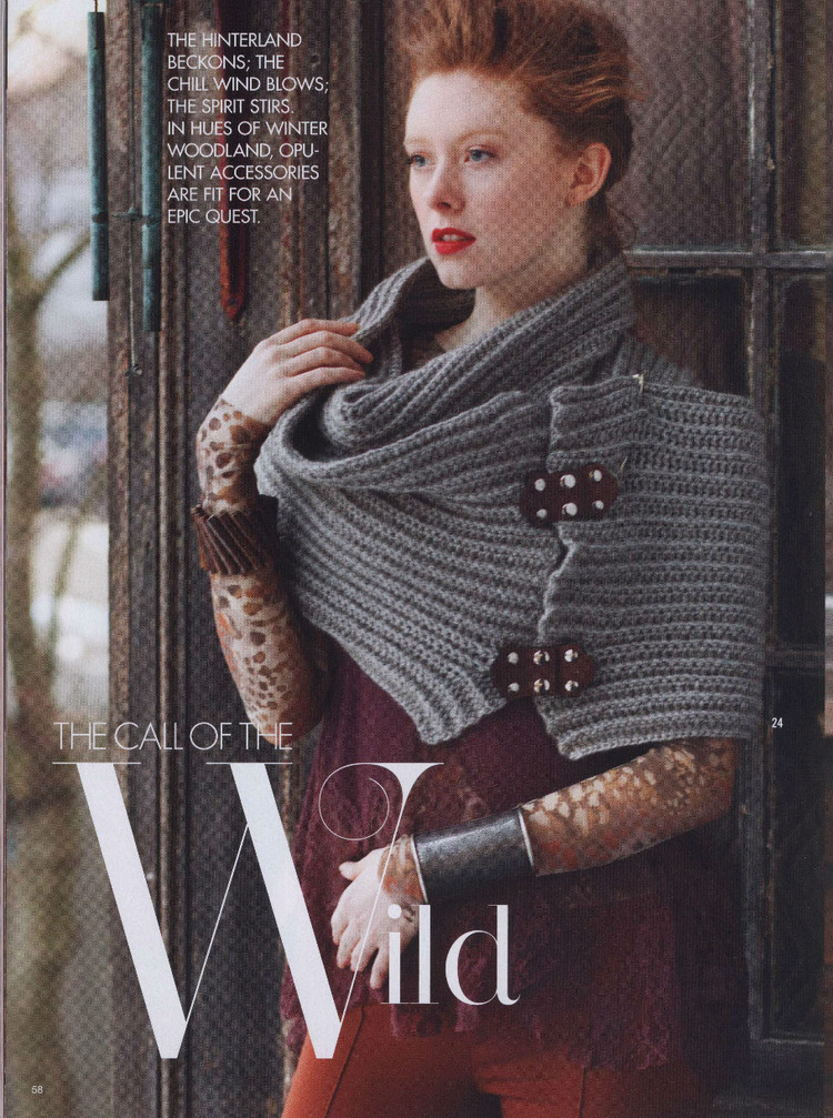 Vogue Knitting Crochet 2014 - 輕描淡寫(xiě) - 輕描淡寫(xiě)