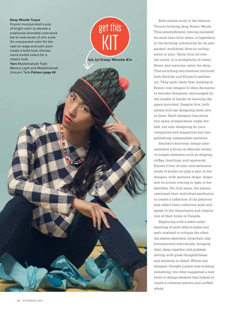Knitscene  Winter 2015 - 輕描淡寫 - 輕描淡寫