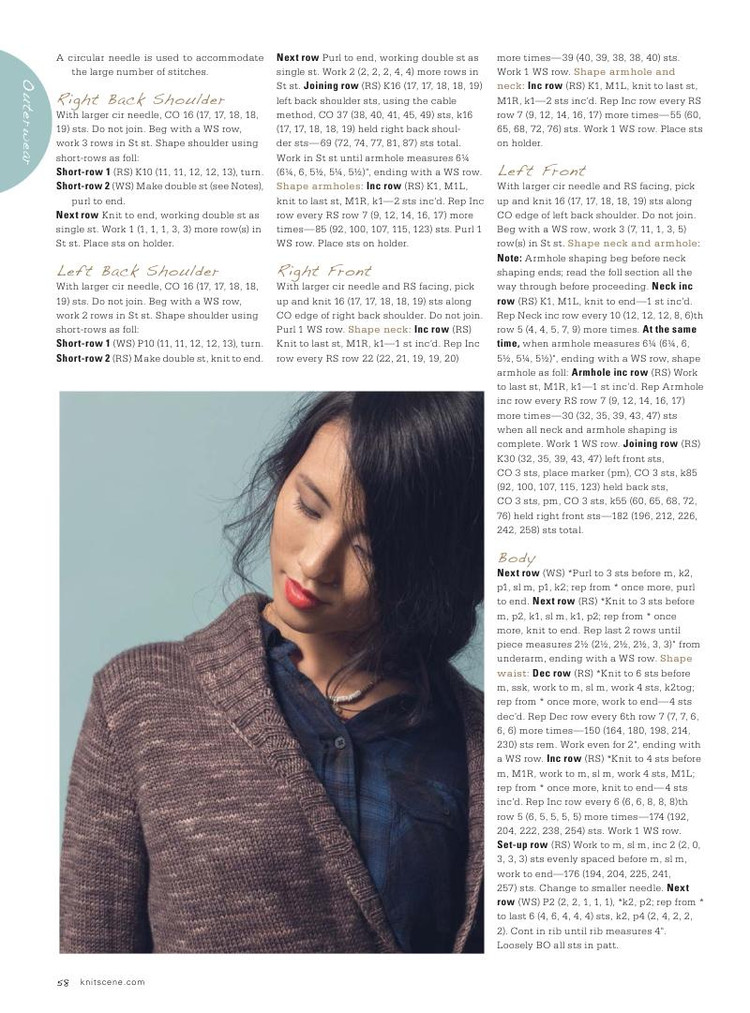 Knitscene  Winter 2015 - 輕描淡寫 - 輕描淡寫