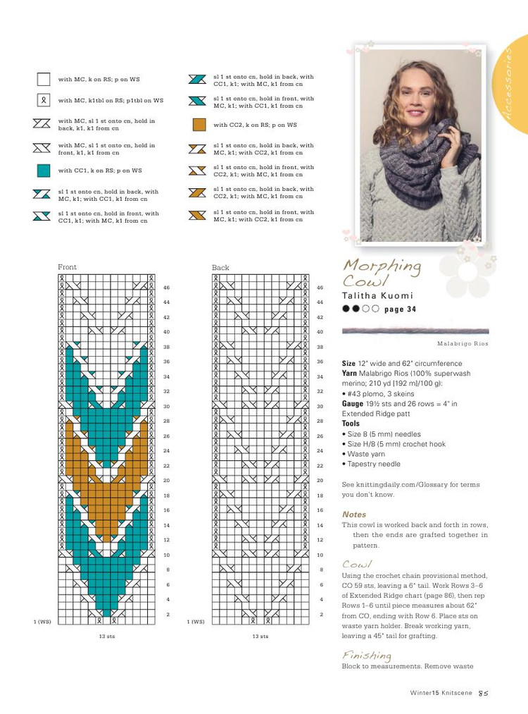 Knitscene  Winter 2015 - 輕描淡寫 - 輕描淡寫