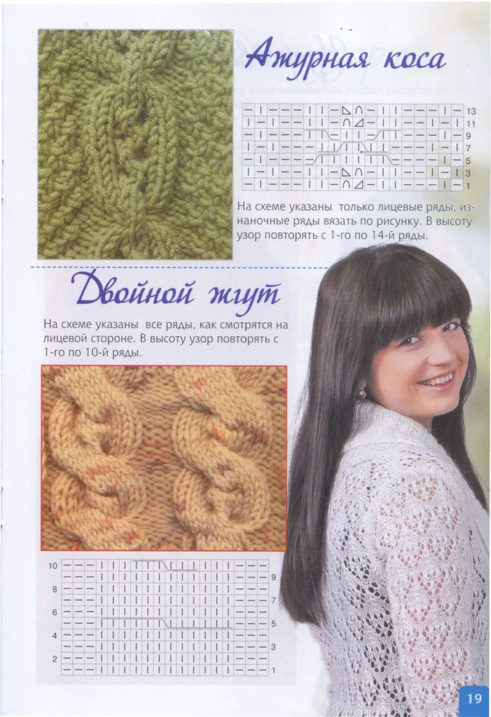 Вяжем САМИ узоры編織圖案 - 紫蘇 - 紫蘇的博客