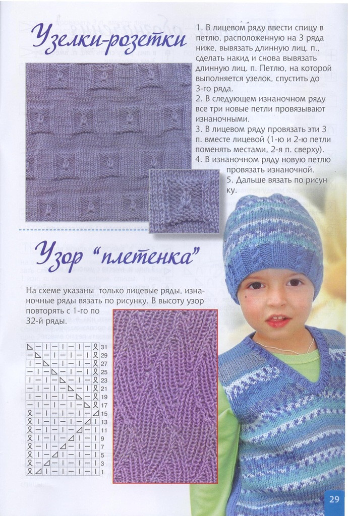 Вяжем САМИ узоры編織圖案 - 紫蘇 - 紫蘇的博客