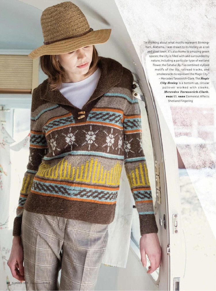 Interweave Knits №2 2015 Summer - 輕描淡寫(xiě) - 輕描淡寫(xiě)