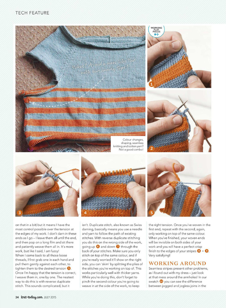 Knit Today Issue 113 2015 - 輕描淡寫 - 輕描淡寫