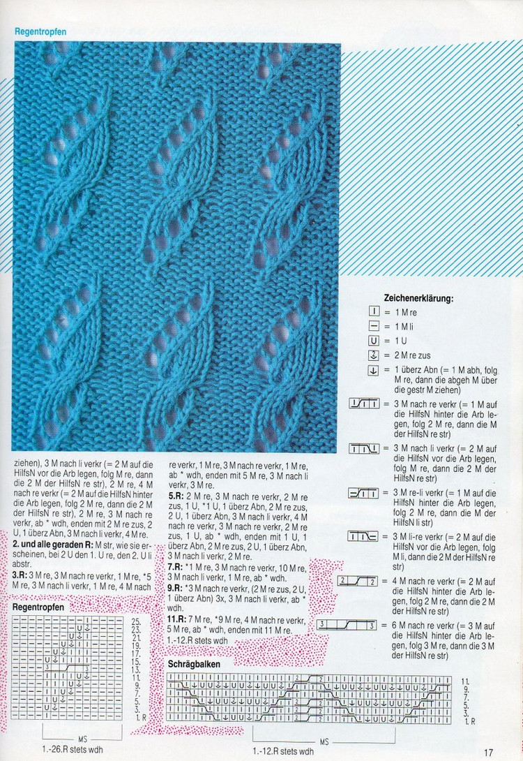 Diana №34  Die schonsten Zopf-Lochmuster - 輕描淡寫 - 輕描淡寫