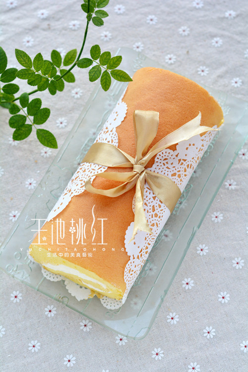 奶油小四卷——適合烘焙新手零失敗的蛋糕卷 - 玉池桃紅 - 玉池桃紅的博客