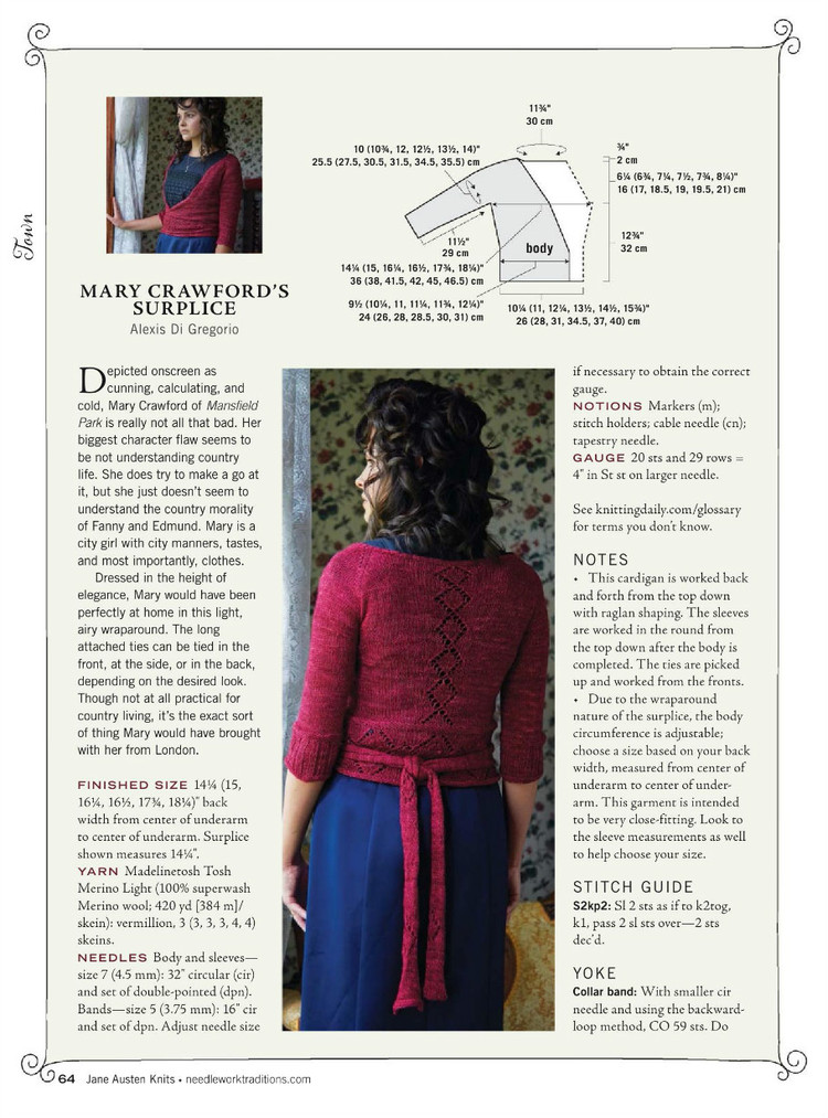 Interweaves Jane Austen Knits  Special Issue2015 - 輕描淡寫 - 輕描淡寫