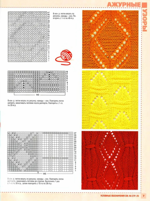 Сабрина. узоров 棒針花樣 - 紫蘇 - 紫蘇的博客
