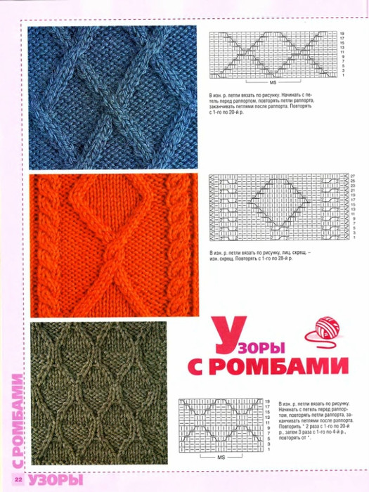 Сабрина. узоров 棒針花樣 - 紫蘇 - 紫蘇的博客