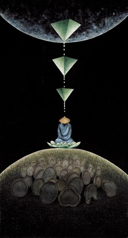 《禪的意境》 - 隨緣 - 隨緣 禪的意境 - 極品女紅 - 極品女紅