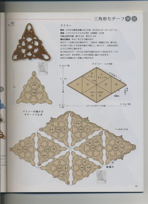 鉤針天地 圖挺清楚的，花型也很全 - wl961121 - 人生淡如菊的博客